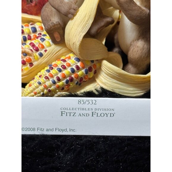 Fitz & Floyd Charming Tails Its Nice To Have You With Me Year After Year - Picture 6 of 9